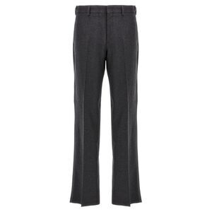 Fendi Gray Cashmere Casual Men's Pants